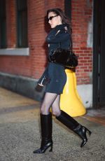 BELLA HADID Leaves a Photoshoot in New York City 03/25/2025