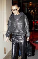 BELLA HADID Leaves Royal Monceau Hotel in Paris 03/09/2025
