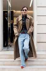 BELLA HADID Visits Nuovo and Saint Laurent Boutiques in Paris 03/10/2025