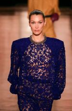 BELLA HADID Walks Runway at Saint Laurent Womenswear F/W 25/26 Show at Paris Fashion Week 03/11/2025