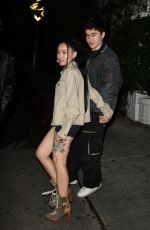 BELLA POARCH Night Out at Chateau Marmont in LOs Angeles 03/07/2025