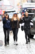 BROOKS NADER Out in with Her Sisters in New York City 03/24/2025