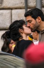 CAMILA CABELLO and Henry Junior Chalhoub Out and About in Rome 03/14/2025