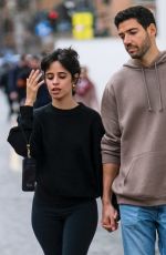 CAMILA CABELLO and Henry Junior Chalhoub Out and About in Rome 03/14/2025