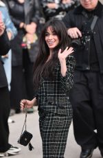 CAMILA CABELLO Arrives at Chanel Womenswear F/W 25/26 Show at Paris Fashion Week 03/11/2025