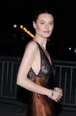 CAMILLE ROWE at Grand Diner du Louvre in Paris 03/04/2025
