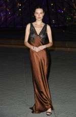 CAMILLE ROWE at Grand Diner du Louvre in Paris 03/04/2025
