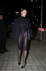 CANDICE SWANEPOEL Arrives at Vogue Party in Milan 02/28/2025