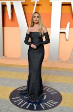 CARA DELEVINGNE at 2025 Vanity Fair Oscar Party in Beverly Hills 03/02/2025
