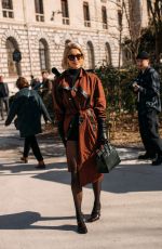 CAROLINE DAUR Arrives at Hermes Fashion Show at Paris Fashion Week 03/08/2025
