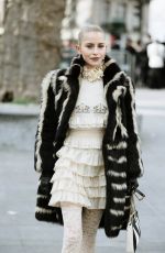 CAROLINE DAUR Arrives at Valentino Fashion Show at Paris Fashion Week 03/09/2025