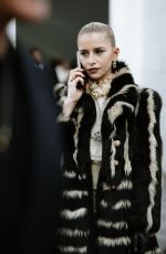 CAROLINE DAUR Arrives at Valentino Fashion Show at Paris Fashion Week 03/09/2025