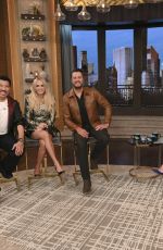 CARRIE UNDERWOOD at Live with Kelly and Mark 03/05/2025