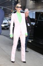 CATE BLANCHETT Arrives at Late Show with Stephen Colbert in New York 03/10/2025
