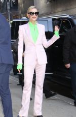 CATE BLANCHETT Arrives at Late Show with Stephen Colbert in New York 03/10/2025