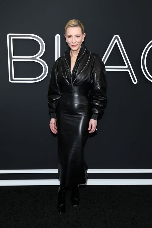 CATE BLANCHETT at Black Bag Premiere at AMC Lincoln Square Theater in New York 03/09/2025