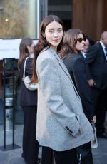 CAYLEE COWAN Arrives at Stella McCartney Fashion Show in Paris 03/05/2025