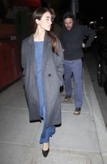 CAYLEE COWAN Leaves an Oscar Party in Los Angeles 03/01/2025