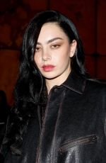 CHARLI XCX at Saint Laurent Womenswear Fall/Winter 25/26 Fashion Show in Paris 03/11/2025