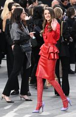 CHARLOTTE LAWRENCE at Valentino Fall RTW 2025 Fashion Show in Paris 03/09/2025