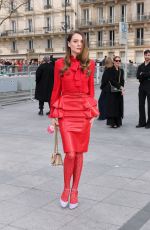 CHARLOTTE LAWRENCE at Valentino Fall RTW 2025 Fashion Show in Paris 03/09/2025