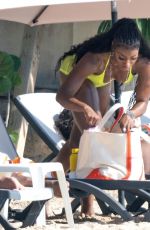 CHAROKEE YOUNG in Bikini at a Beach in Western Barbados 03/13/2025