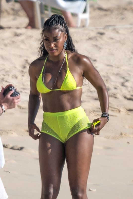 CHAROKEE YOUNG in Bikini at a Beach in Western Barbados 03/13/2025
