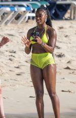 CHAROKEE YOUNG in Bikini at a Beach in Western Barbados 03/13/2025