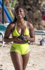CHAROKEE YOUNG in Bikini at a Beach in Western Barbados 03/13/2025