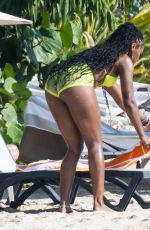CHAROKEE YOUNG in Bikini at a Beach in Western Barbados 03/13/2025