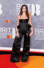 CHIARA KING at 2025 BRIT Awards in London 03/01/2025