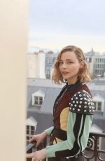 CHLOE MORETZ - Louis Vuitton PFW Photoshoot, March 2025