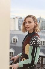 CHLOE MORETZ - Louis Vuitton PFW Photoshoot, March 2025