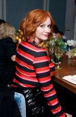 CHRISTINA HENDRICKS at Shani Darden Rescue Serum Launch Dinner in Santa Monica 03/14/2025