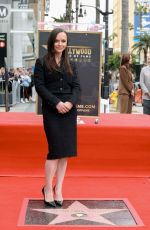 CHRISTINA RICCI at Her Walk of Fame Ceremony in Hollywood 03/06/2025