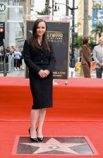 CHRISTINA RICCI at Her Walk of Fame Ceremony in Hollywood 03/06/2025