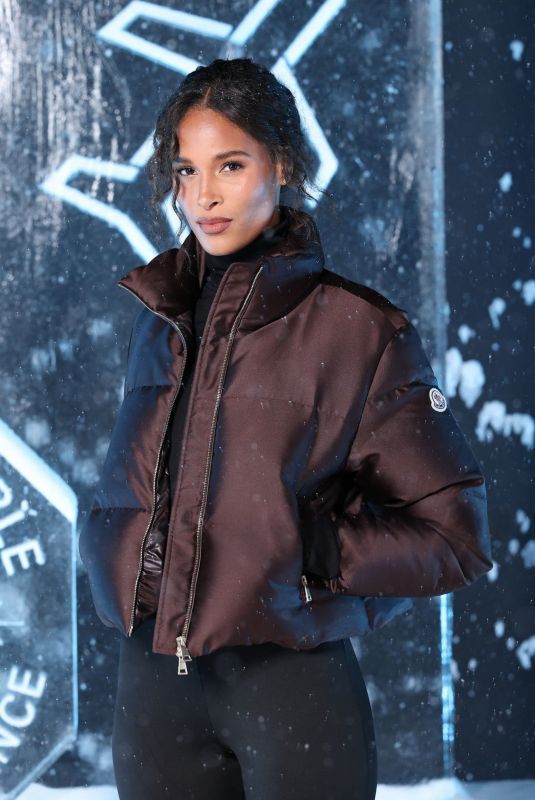 CINDY BRUNA at Moncler Grenoble Fall/Winter Show in Courchevel 03/15/2025