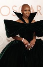 CYNTHIA ERIVO at 97th Annual Academy Awards in Hollywood 03/02/2025