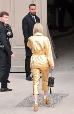 DAKOTA FANNING Arrives at Chanel Womenswear F/W 25/26 Show at Paris Fashion Week 03/11/2025