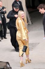 DAKOTA FANNING Arrives at Chanel Womenswear F/W 25/26 Show at Paris Fashion Week 03/11/2025