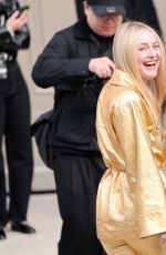 DAKOTA FANNING Arrives at Chanel Womenswear F/W 25/26 Show at Paris Fashion Week 03/11/2025