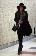 DAKOTA JOHNSON Arrives at JFK Airport in New York 02/14/2025