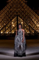 DANAI GURIRA at Le Grand Diner du Louvre in Paris 03/04/2025