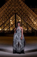 DANAI GURIRA at Le Grand Diner du Louvre in Paris 03/04/2025