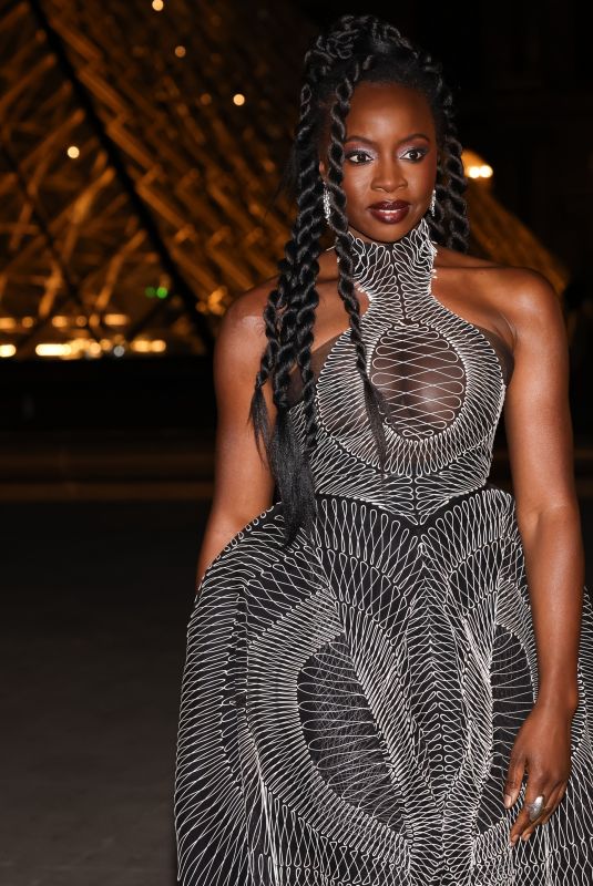 DANAI GURIRA at Le Grand Diner du Louvre in Paris 03/04/2025