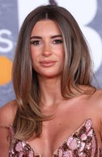 DANI DYER at 2025 BRIT Awards in London 03/01/2025