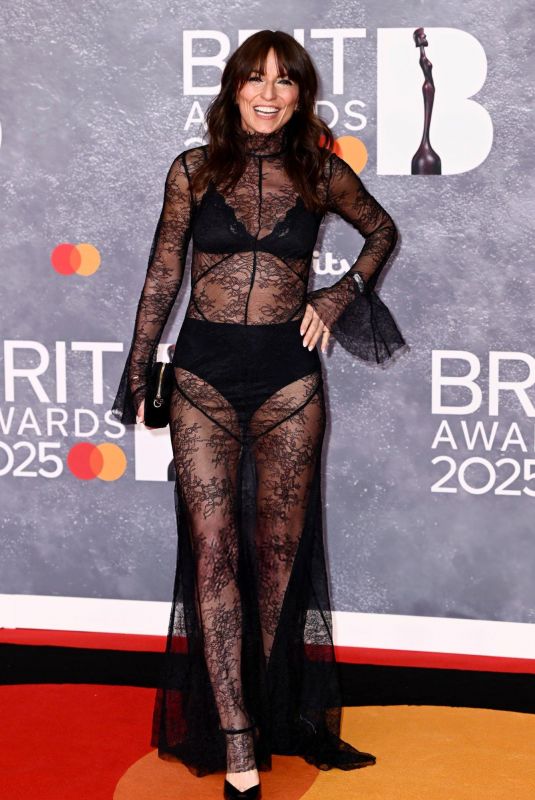 DAVINA MCCALL at 2025 BRIT Awards in London 03/01/2025