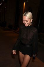 DELILAH HAMLIN at Acqua Fiuggi & Vogue Italia Dinner in Milan 02/28/2025