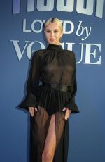 DELILAH HAMLIN at Acqua Fiuggi & Vogue Italia Dinner in Milan 02/28/2025