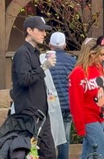 DEMI LOVATO Out with Her Friends at Disneyland in Anaheim 03/17/2025
